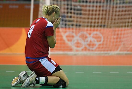 2016 Summer Olympics. Handball. Women. Norway vs. Russia