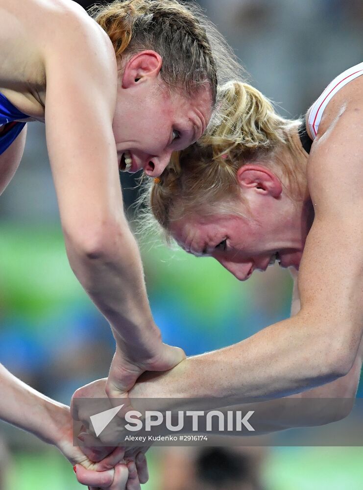 2016 Summer Olympics. Freestyle wrestling. Women. Day Two