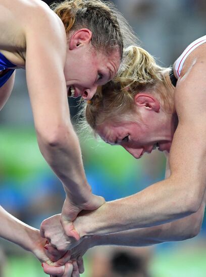 2016 Summer Olympics. Freestyle wrestling. Women. Day Two