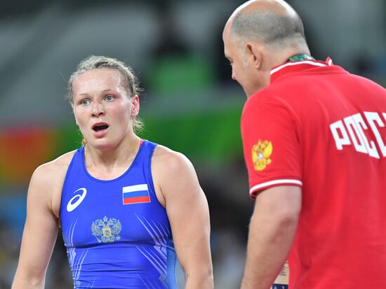 2016 Summer Olympics. Freestyle wrestling. Women. Day Two