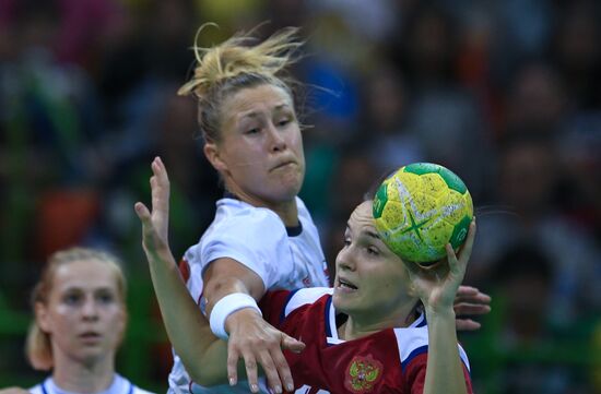 2016 Summer Olympics. Handball. Women. Norway vs. Russia