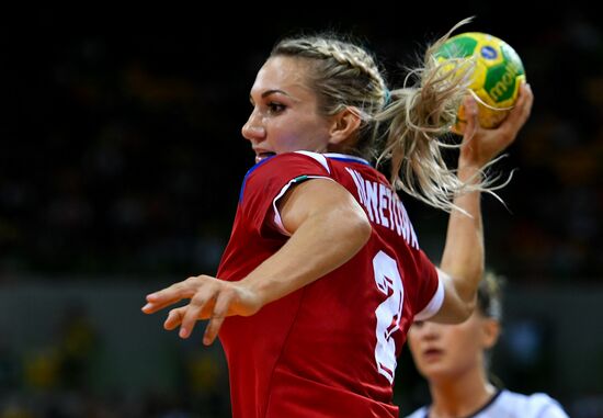 2016 Summer Olympics. Handball. Women. Norway vs. Russia