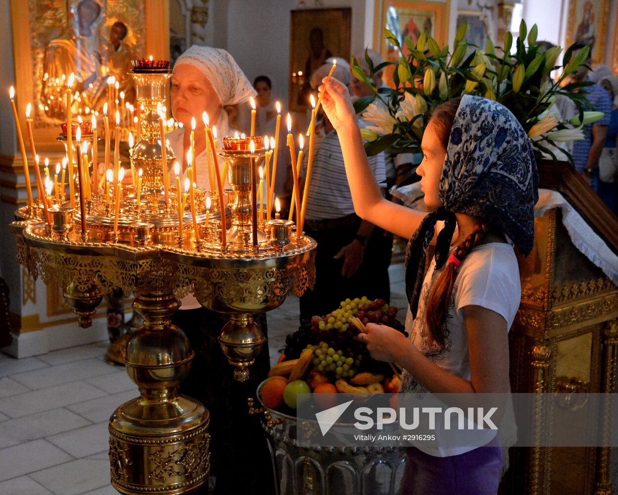 Transfiguration of the Savior celebrations in Russian cities