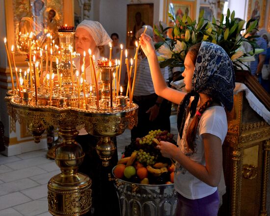 Transfiguration of the Savior celebrations in Russian cities