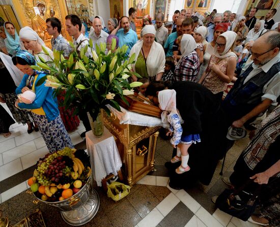 Transfiguration of the Savior celebrations in Russian cities