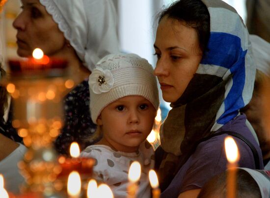 Transfiguration of the Savior celebrations in Russian cities