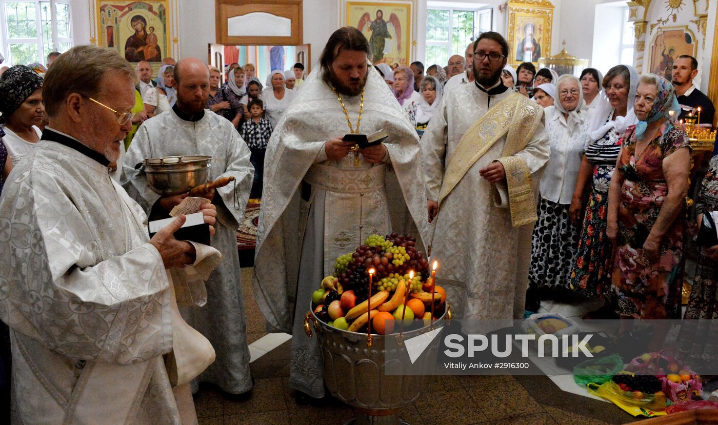 Transfiguration of the Savior celebrations in Russian cities