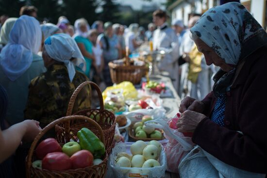 Transfiguration of the Savior celebrations in Russian cities
