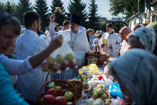 Transfiguration of the Savior celebrations in Russian cities