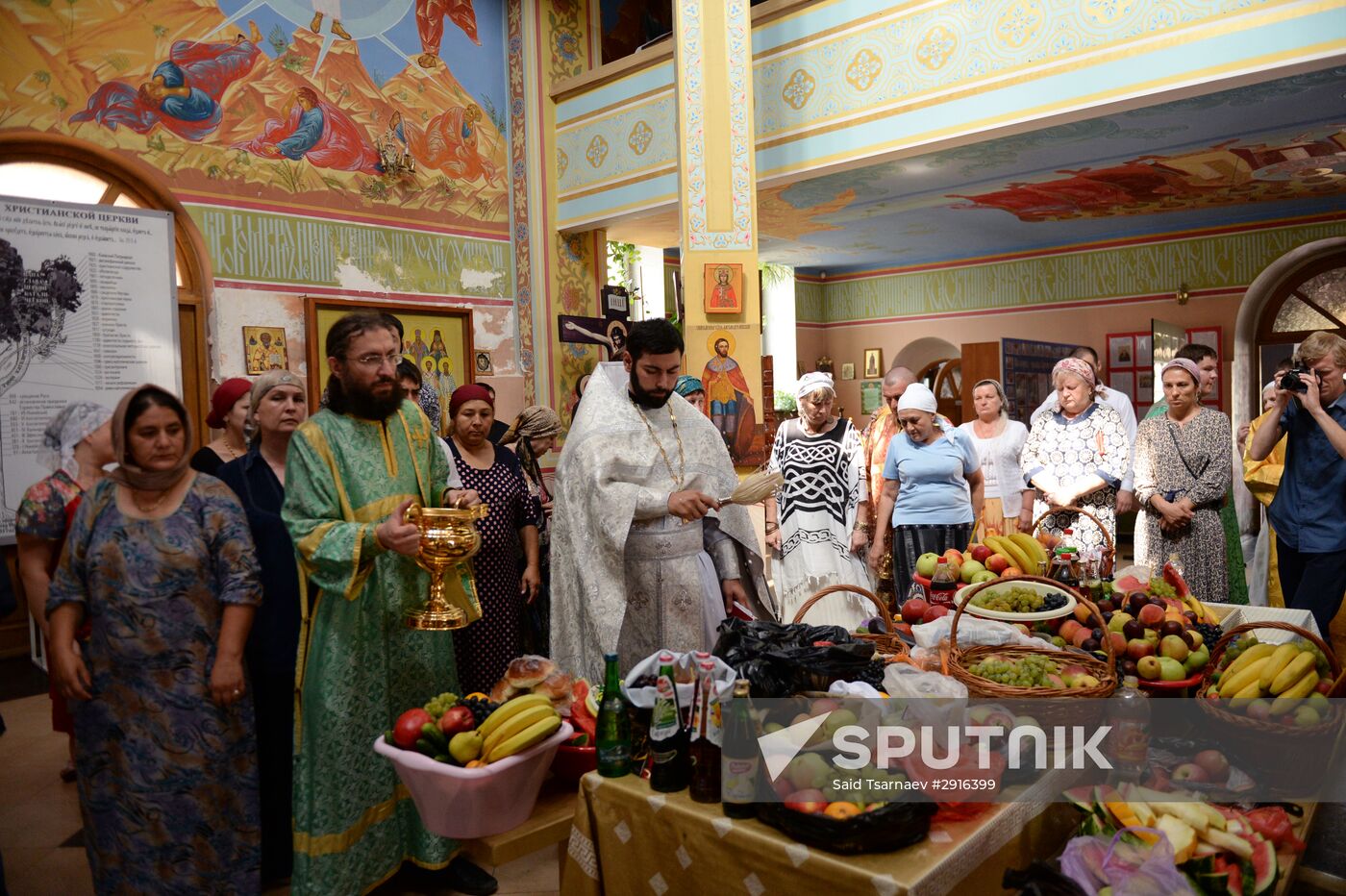 Transfiguration of the Savior celebrations in Russian cities