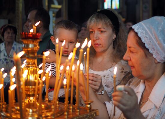 Transfiguration of the Savior celebrations in Russian cities
