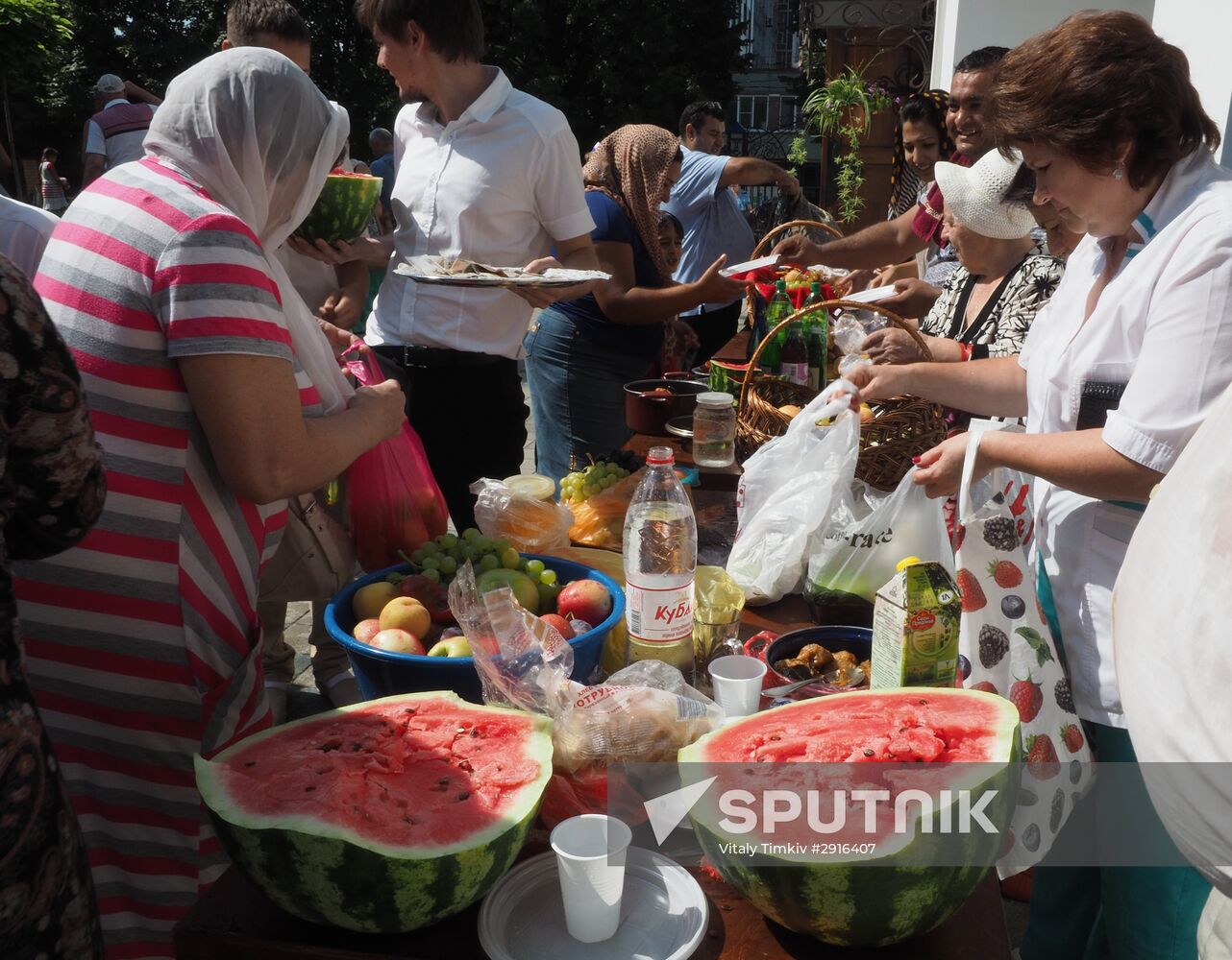 Transfiguration of the Savior celebrations in Russian cities