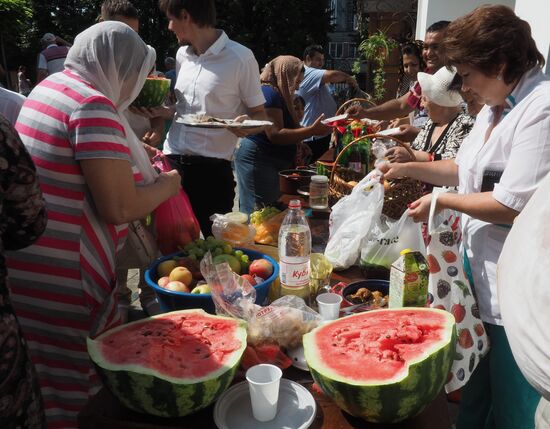 Transfiguration of the Savior celebrations in Russian cities