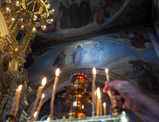 Transfiguration of the Savior celebrations in Russian cities