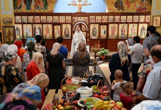 Transfiguration of the Savior celebrations in Russian cities