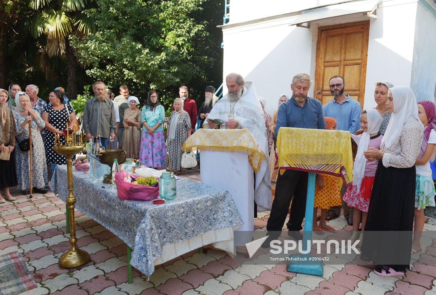 Transfiguration of the Savior celebrations in Abkhazia