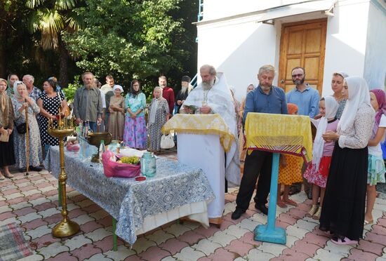 Transfiguration of the Savior celebrations in Abkhazia