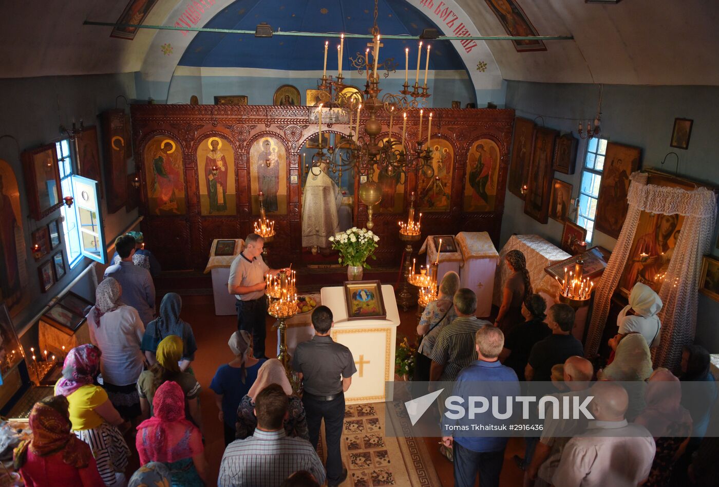 Transfiguration of the Savior celebrations in Abkhazia