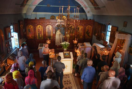 Transfiguration of the Savior celebrations in Abkhazia