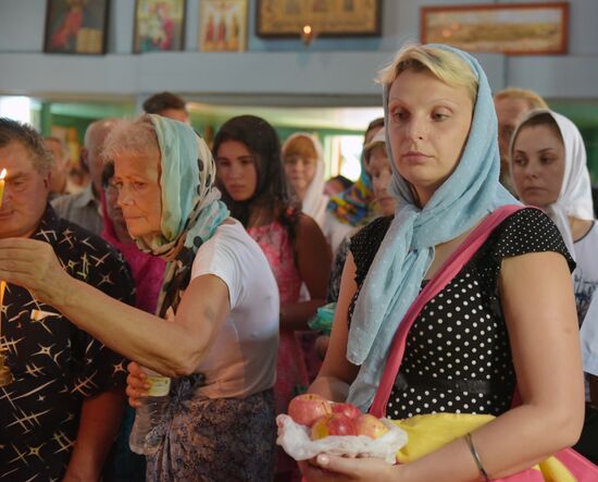 Transfiguration of the Savior celebrations in Abkhazia