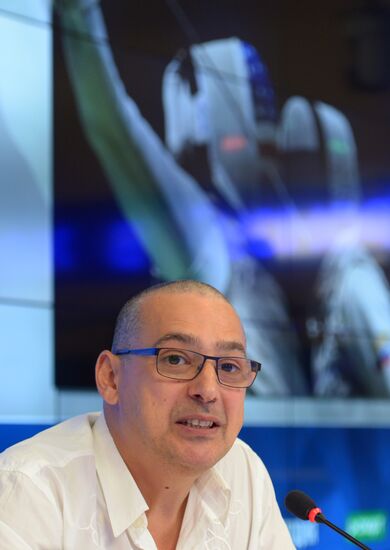 News conference on Russian Olympic fencing team performance in Rio