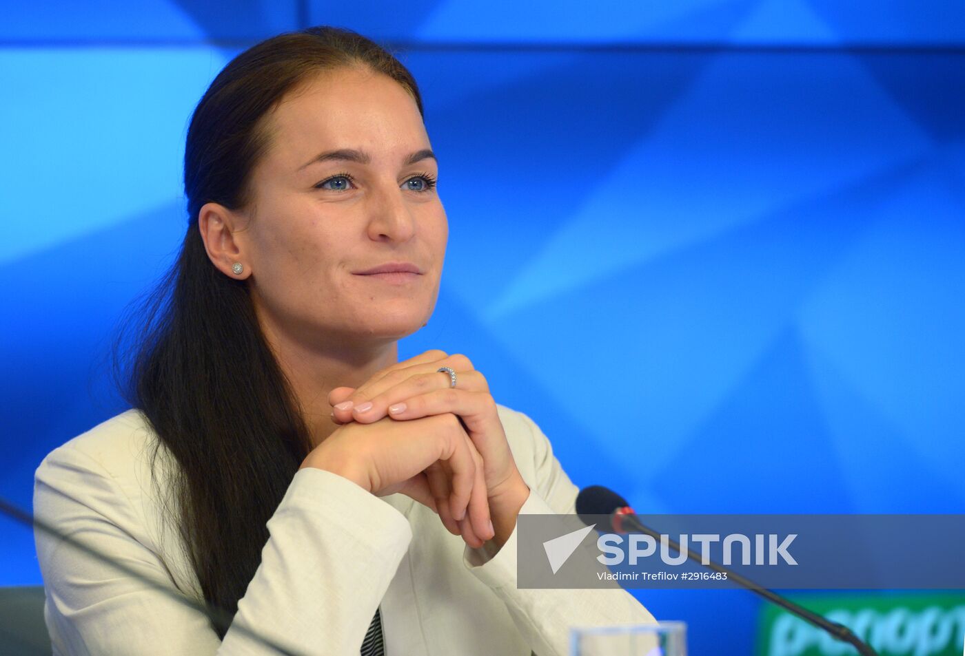 News conference on Russian Olympic fencing team performance in Rio