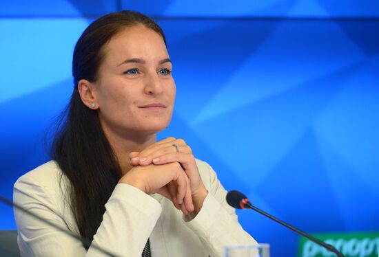 News conference on Russian Olympic fencing team performance in Rio