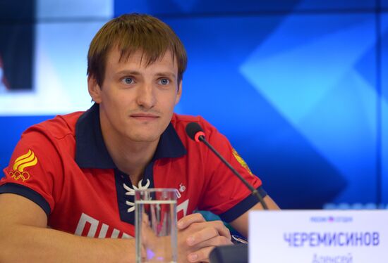 News conference on Russian Olympic fencing team performance in Rio