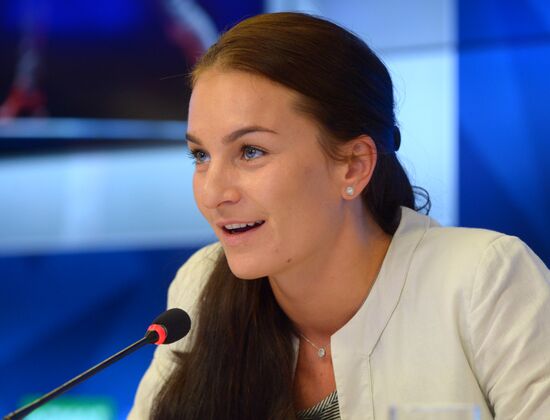 News conference on Russian Olympic fencing team performance in Rio