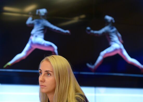 News conference on Russian Olympic fencing team performance in Rio