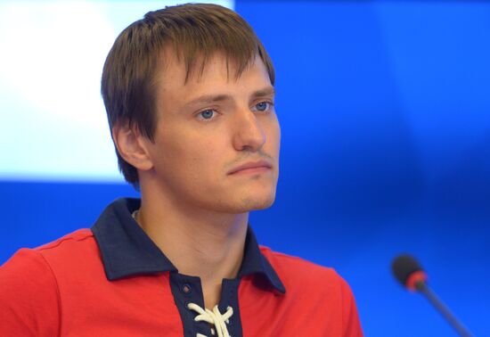 News conference on Russian Olympic fencing team performance in Rio