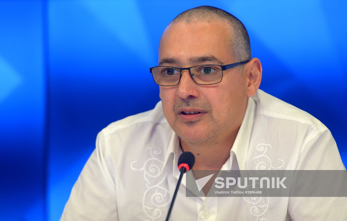 News conference on Russian Olympic fencing team performance in Rio