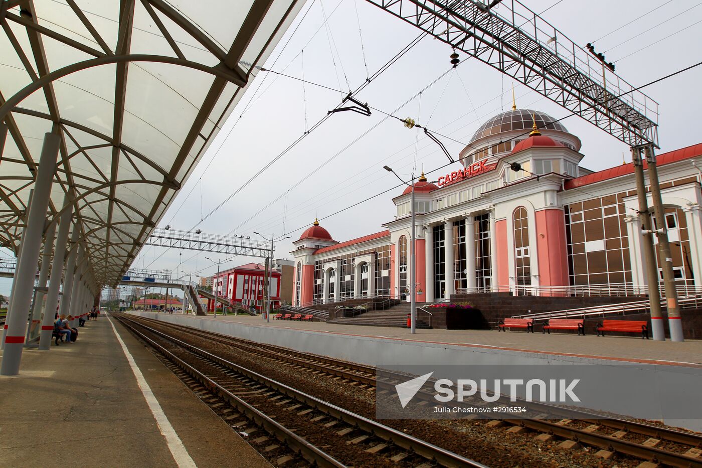 Railway station in Saransk