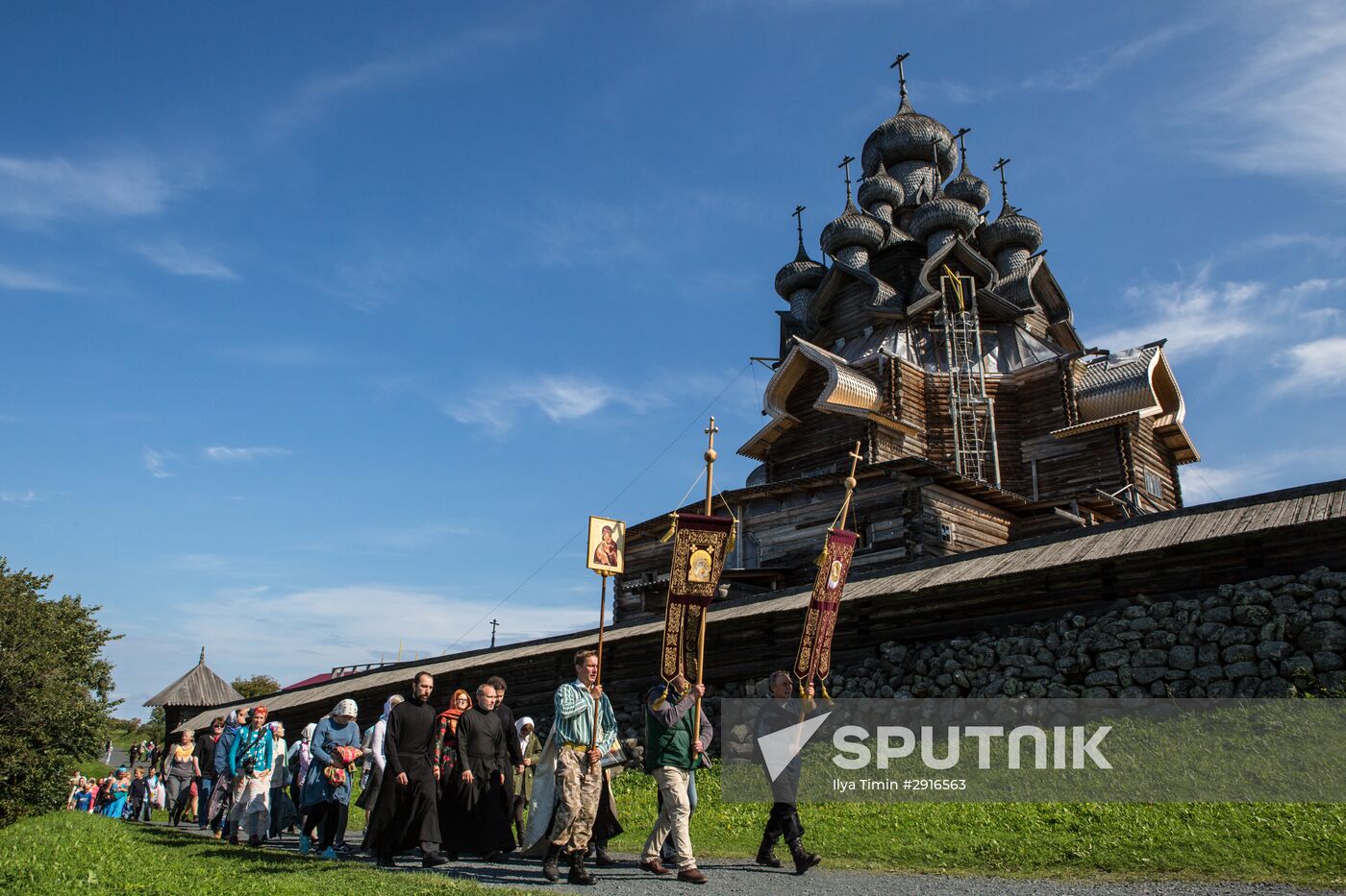 Transfiguration of the Savior celebrations in Russian cities
