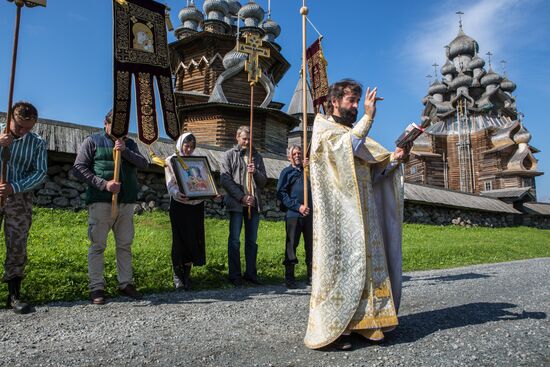 Transfiguration of the Savior celebrations in Russian cities