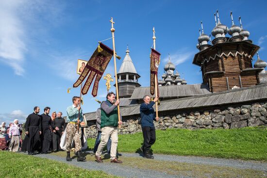 Transfiguration of the Savior celebrations in Russian cities