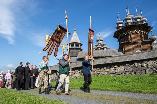 Transfiguration of the Savior celebrations in Russian cities