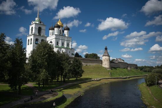 Russian cities. Pskov