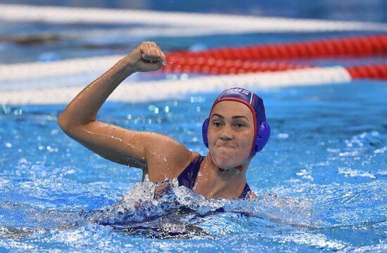 2016 Summer Olympics. Women's water polo. Russia vs. Hungary