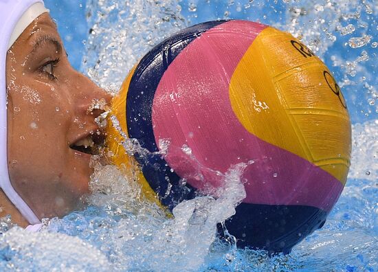 2016 Summer Olympics. Water polo. Women. Hungary vs. Russia