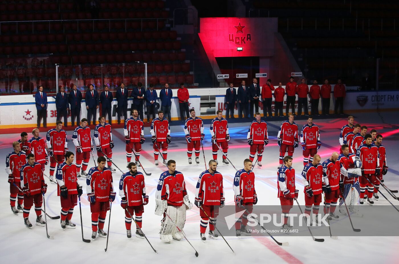 Hockey. Presentation of CSKA in 2016/2017 season