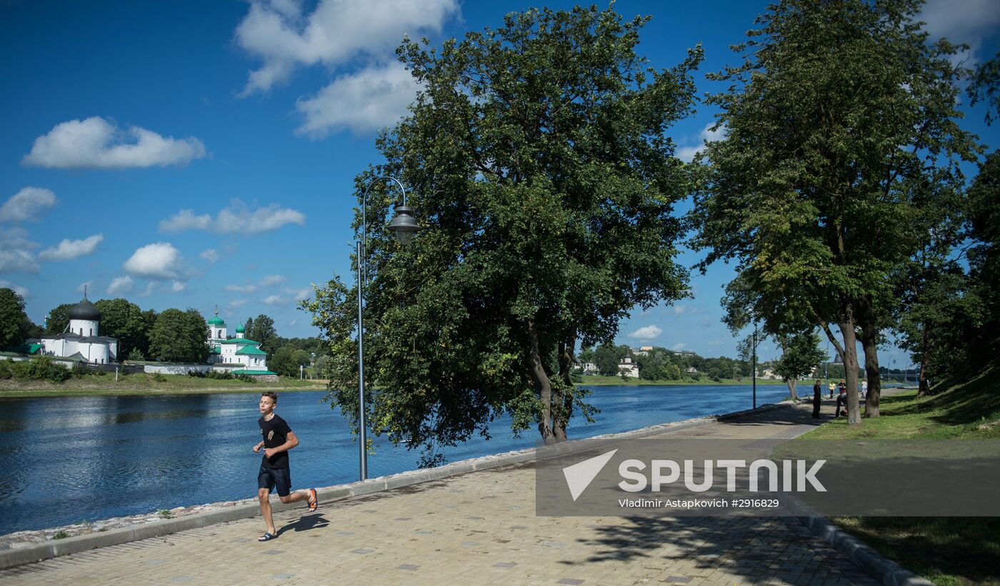 Russian cities. Pskov