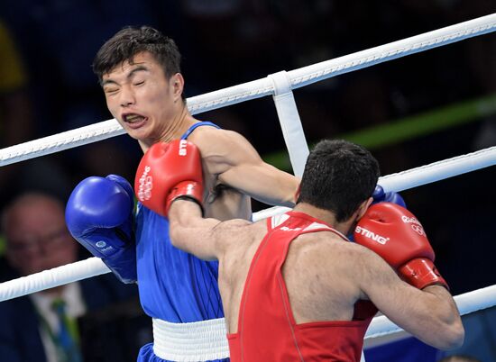 2016 Summer Olympics. Boxing. Day Fourteen