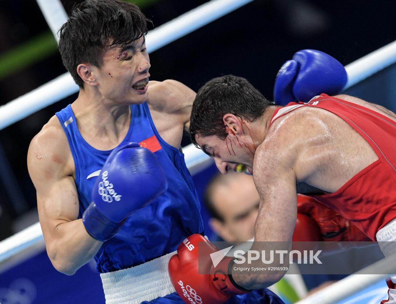2016 Summer Olympics. Boxing. Day Fourteen