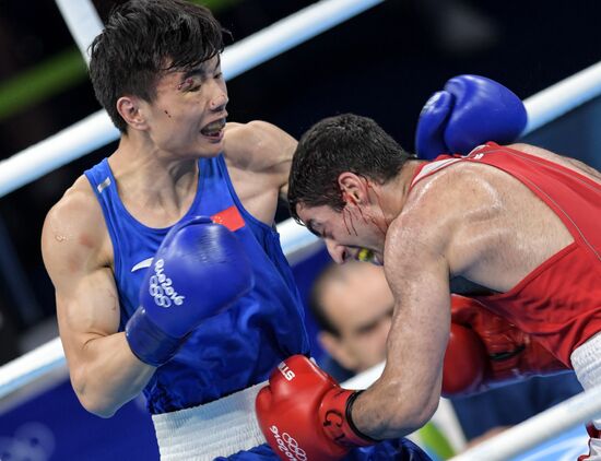 2016 Summer Olympics. Boxing. Day Fourteen