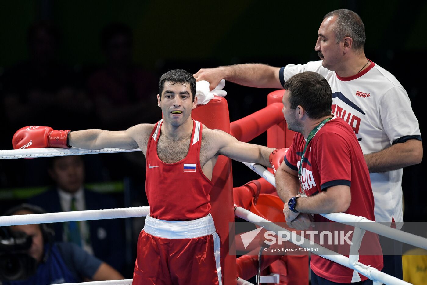 2016 Summer Olympics. Boxing. Day Fourteen