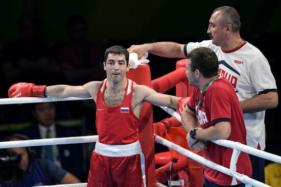 2016 Summer Olympics. Boxing. Day Fourteen