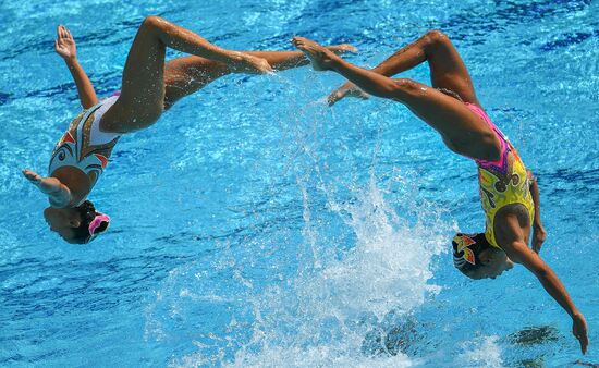 2016 Summer Olympics. Synchronized swimming. Teams free routine