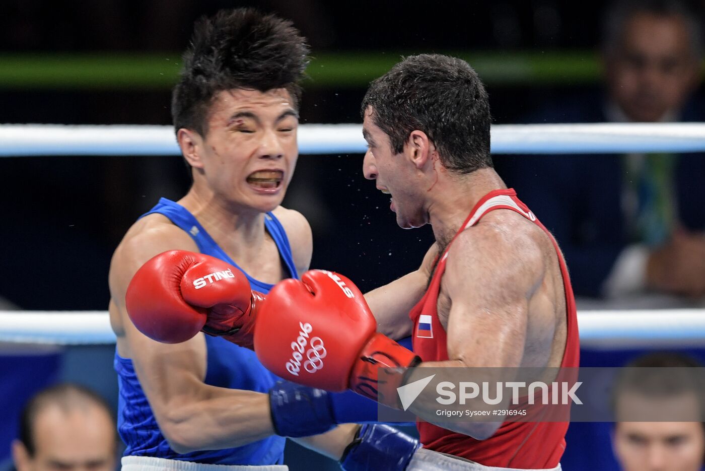 2016 Summer Olympics. Boxing. Day Fourteen