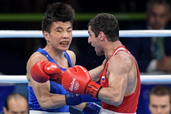 2016 Summer Olympics. Boxing. Day Fourteen
